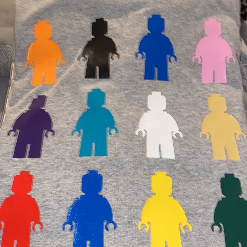 Women’s three XL Lego T-shirt